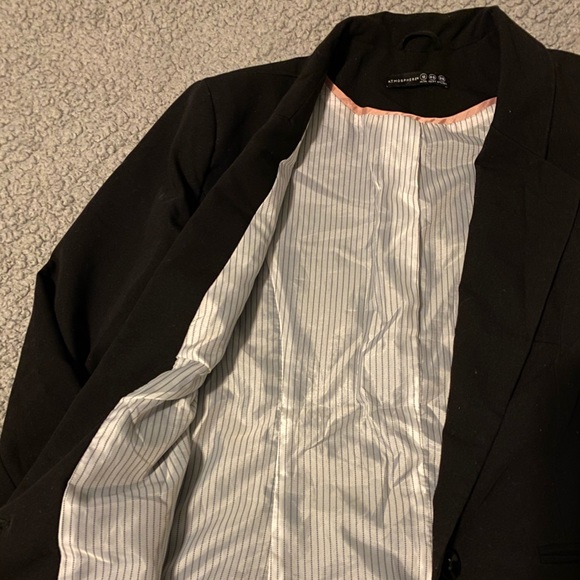 Black Lined Blazer - Picture 2 of 2